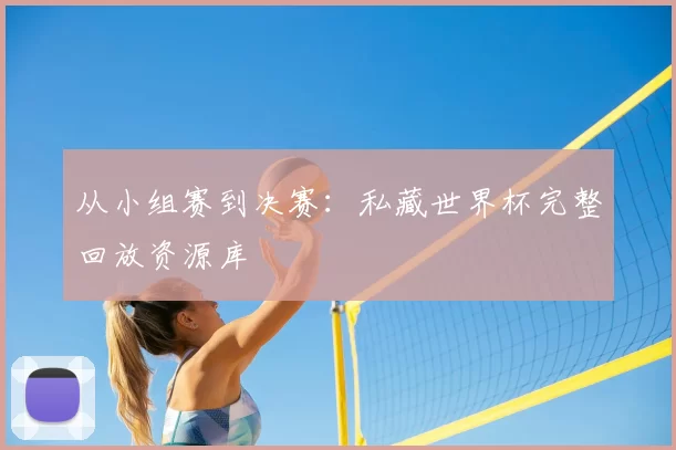 从小组赛到决赛：私藏世界杯完整回放资源库